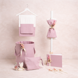 Σετ Βάπτισης Dark Pink 331004